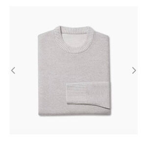 NWT allbirds Wool Jumper long sleeve sweater - MEDIUM - Natural Grey - MEDIUM